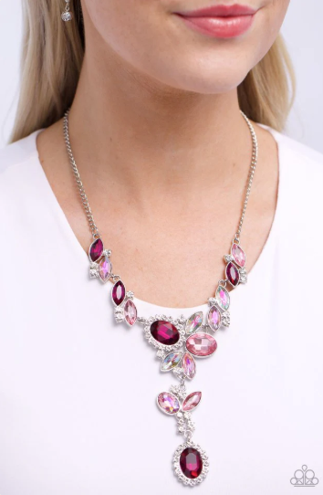 Generous Gallery Pink Necklace