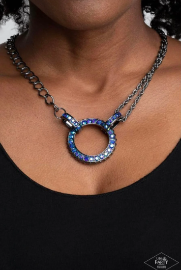 Razzle Dazzle Blue Necklace