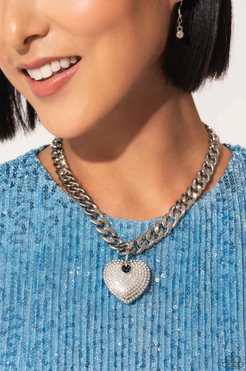 Ardent Affection White Necklace