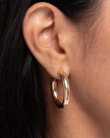 Second Sight Gold Earrings