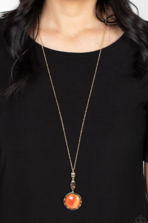 MAGIC CARPET CRUISE ORANGE Necklace