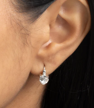 TENUOUS TOUCH WHITE HOOPS HINGE