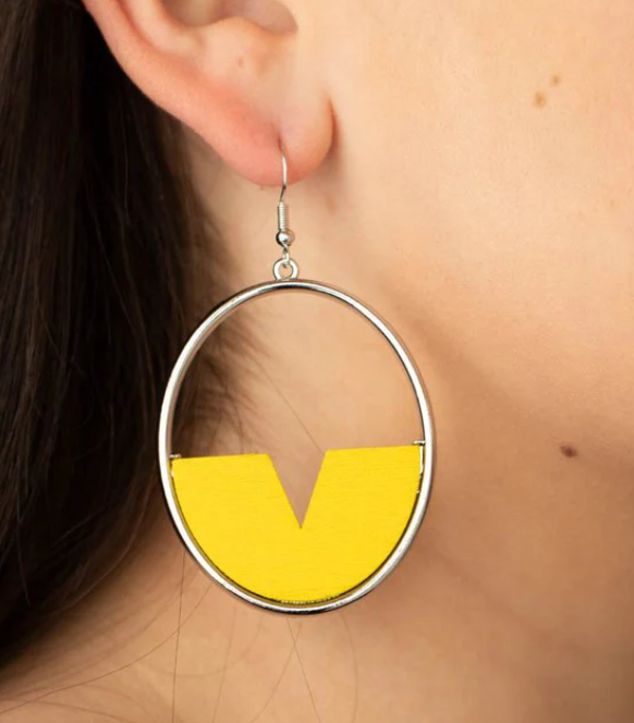 ISLAND BREEZE YELLOW EARRING