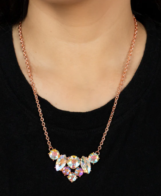 LAVISHLY LOADED COOPER NECKLACE