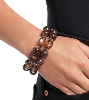 Stacked Season Brown Bracelet