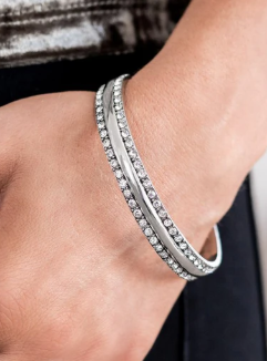 Forged Uproar White Bracelet