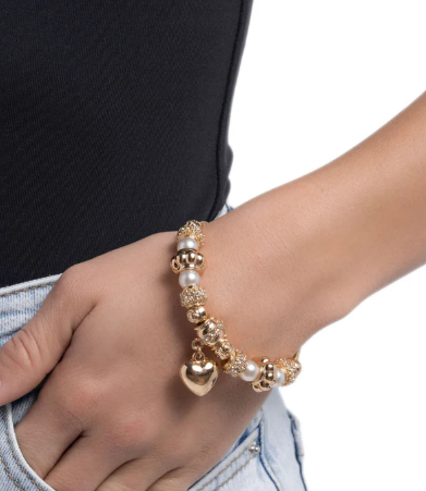 Pensive Polish Gold Bracelet