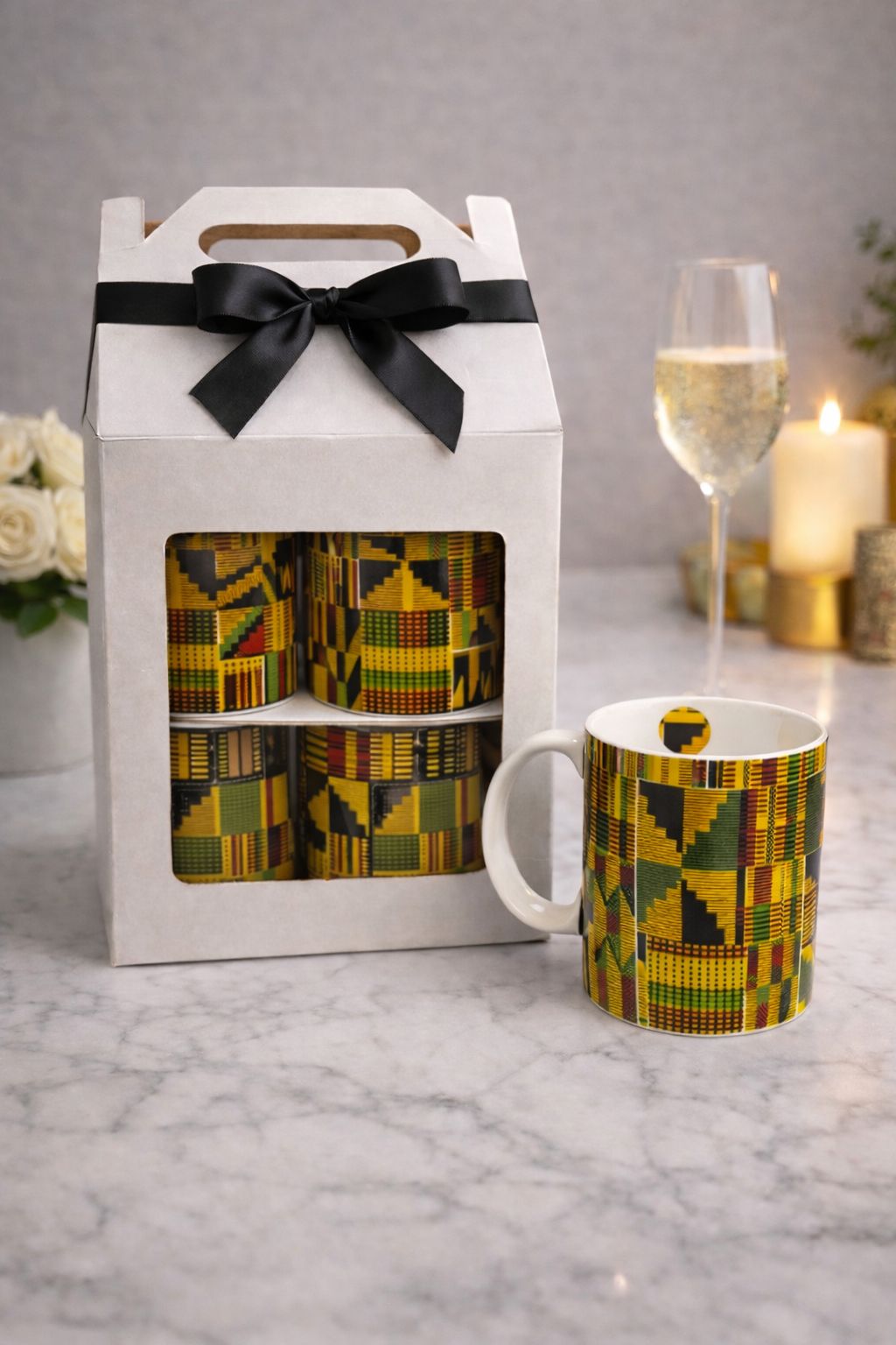 African Heritage Mug Gift Set