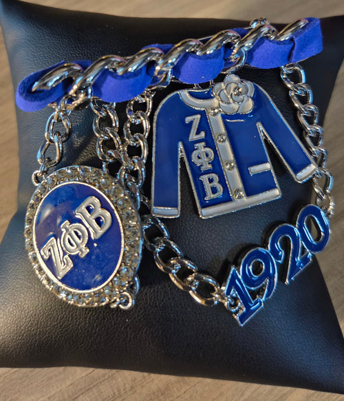 Zeta Phi Beta Sorority, Incorporated (ΖΦΒ) brooch