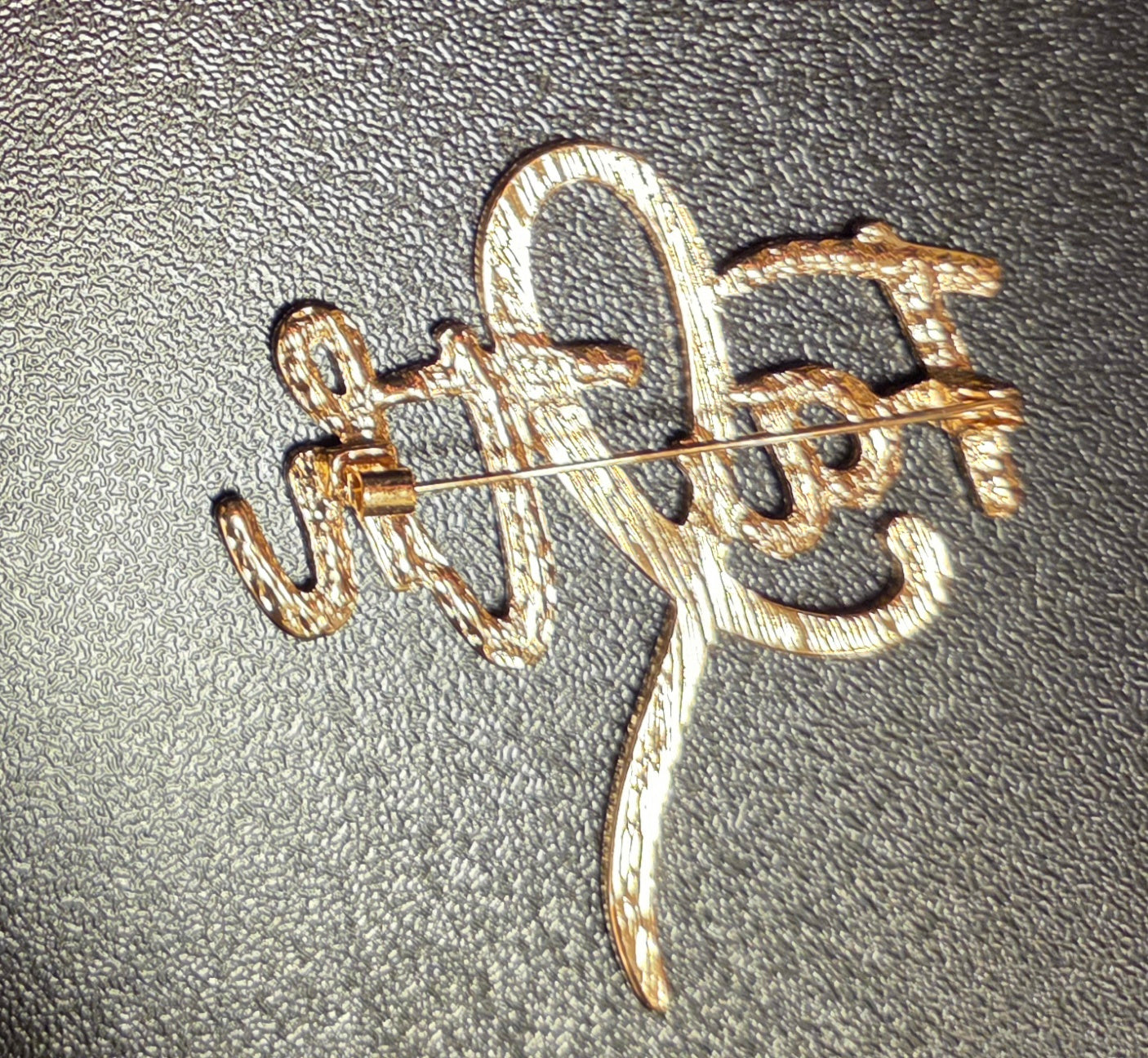 Pink “Faith” Crystal Awareness Ribbon Brooch – Sparkling Hope Edition