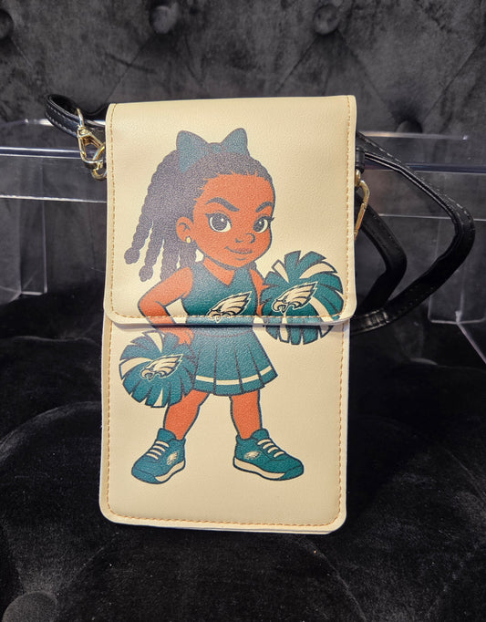 Cheer Squad Crossbody Phone Holder – Philadelphia Inspired