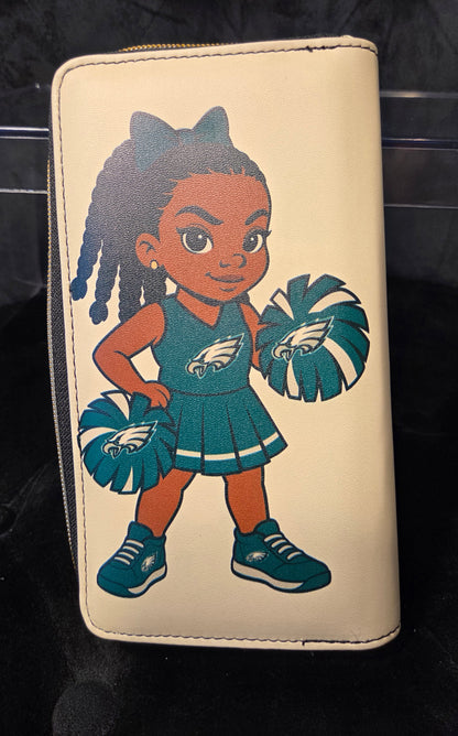 Cheer Squad Slim Wallet – 6 Card Holder | Philadelphia Inspired