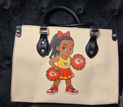 Kansas City Chiefs Cheerleader Tote Bag