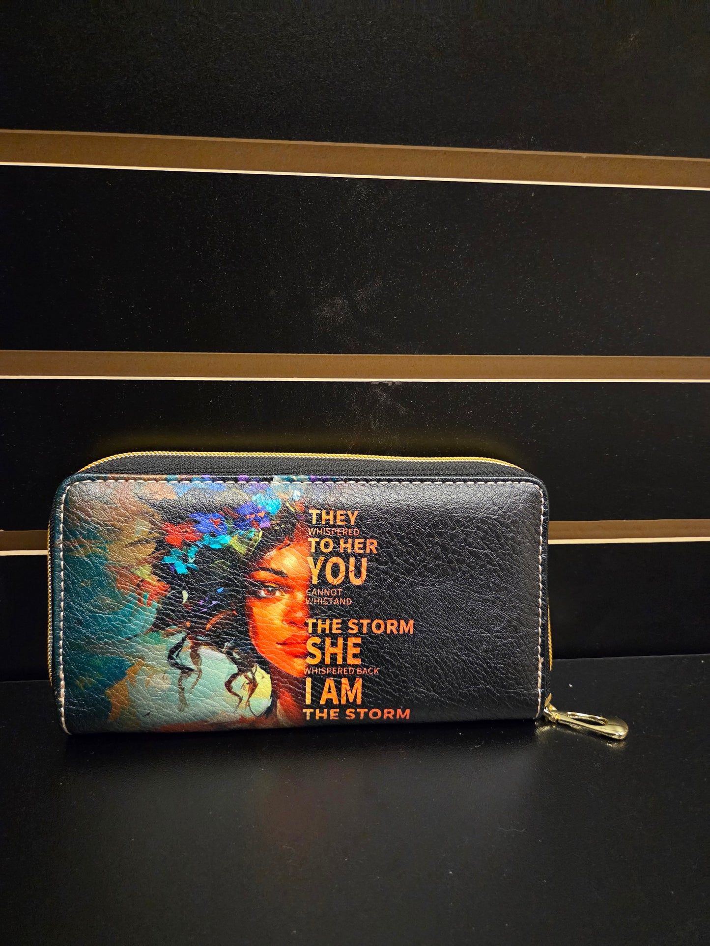"I Am the Storm" Handbag and Wallet Set