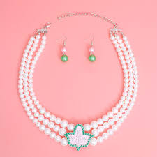 AKA necklace and earring set
