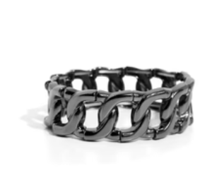 Forged in Fame Black Bracelet