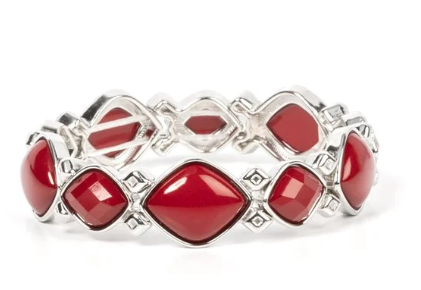 Boldly Bead-azzled -red
