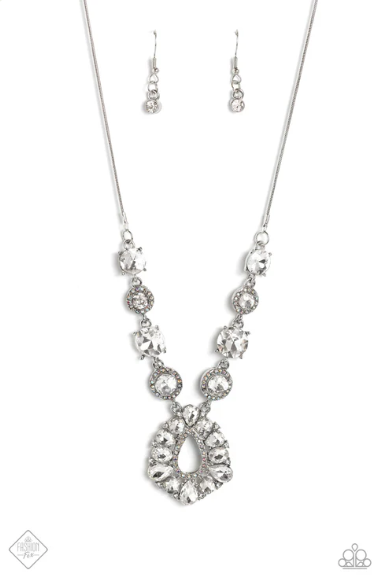 RAREST in the Land White Necklace