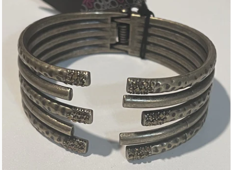 Working Wraparound Brass Bracelet