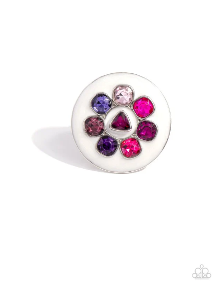 Captivating Centerpiece Pink Ring