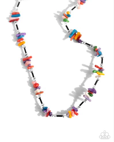 Multicolored Marathon Multi Necklace