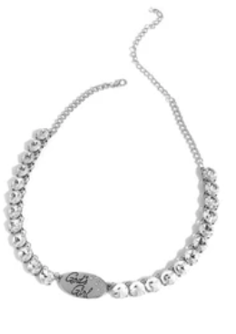 God's Girl White Choker