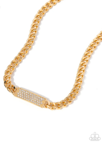 Rockstar Radiance Gold Necklace