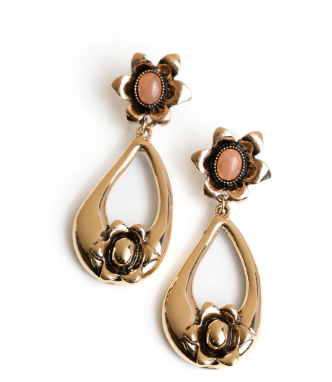 Profound Plenty Orange Post Earring