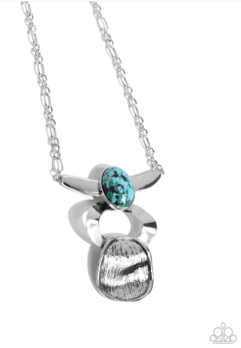 Tailored Tears Green Necklace