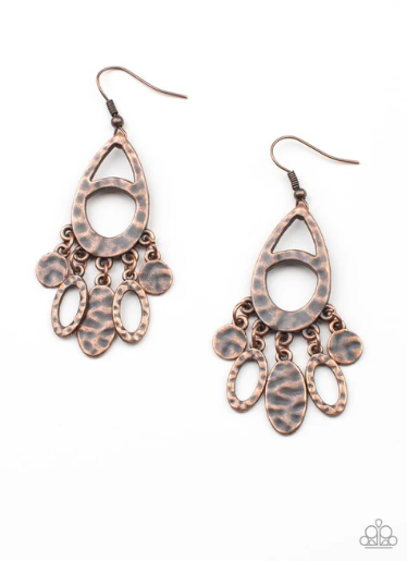 PLAINS Jane Copper Earring