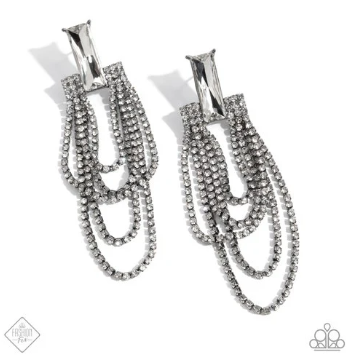 Resounding Radiance Black Earrings