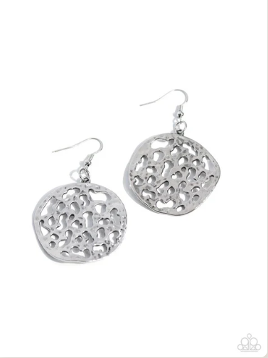Holey Heirloom Silver Earrings