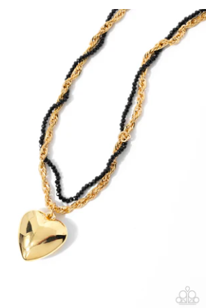 Falling Slowly Gold Necklace Set