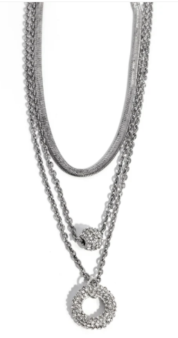 Dominant Dignity - white necklace set