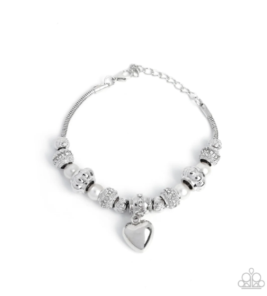 Pensive Polish White Bracelet