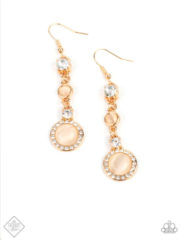 Epic Elegance Gold Earring
