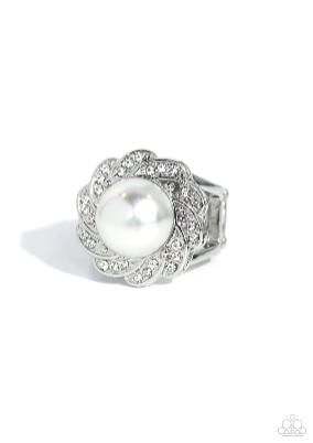Storybook Ending White Ring