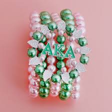 AKA Sorority Bracelet