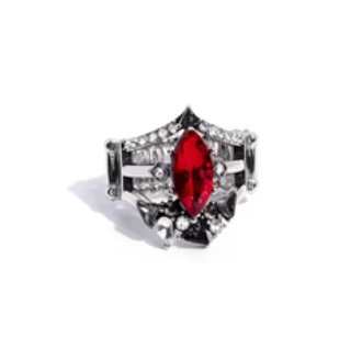 Beggin' for Bling Red Ring
