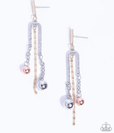 Authoritative Admiration Multi Post Earring