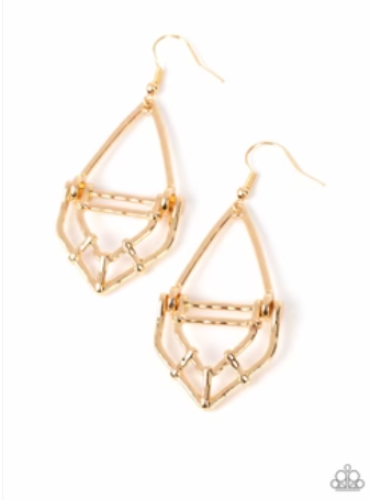 Artisan Apparatus Gold Earrings