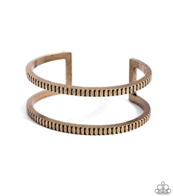 Prehistoric Passion Brass Bracelet