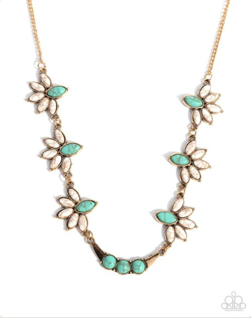 Substantial Stone White Necklace