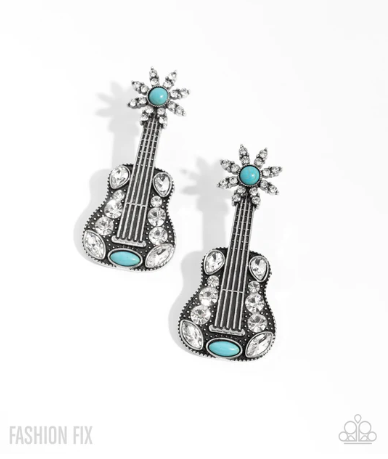 Country Comeback Blue Post Earring