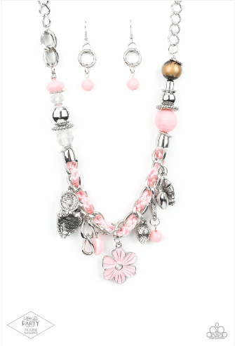 Charmed I Am Sure Pink Necklace