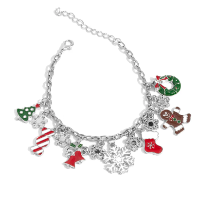 Christmas Cascade Multi Bracelet
