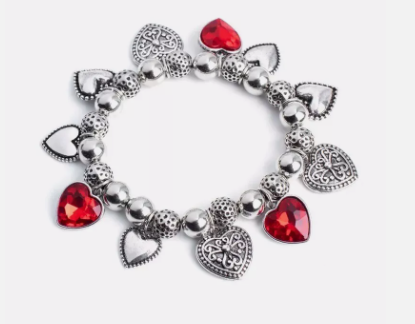Charming Crush Red Bracelet