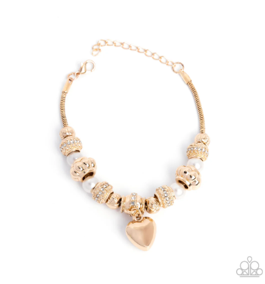 Pensive Polish Gold Bracelet