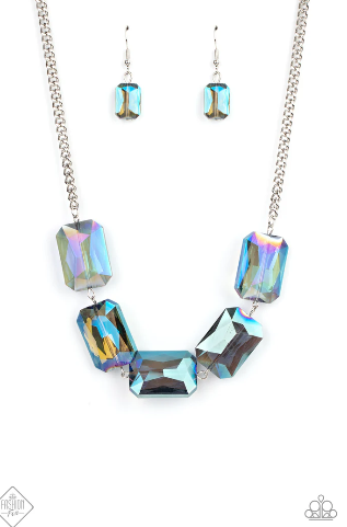Heard It On The HEIR-Waves  Blue Necklace