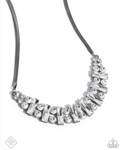 Adorably Assertive Black Necklace Set